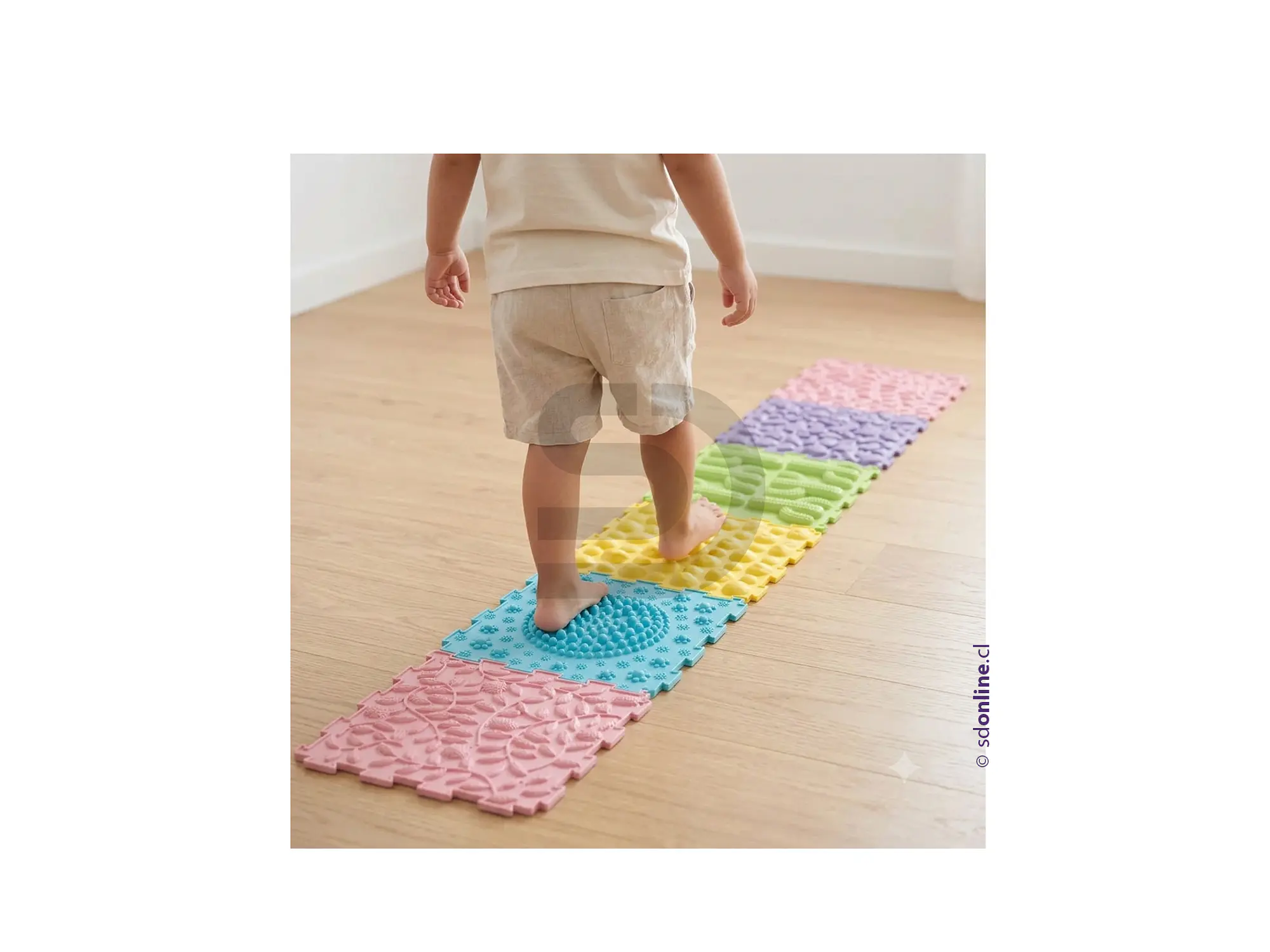 Tapete sensorial infantil texturizados 2