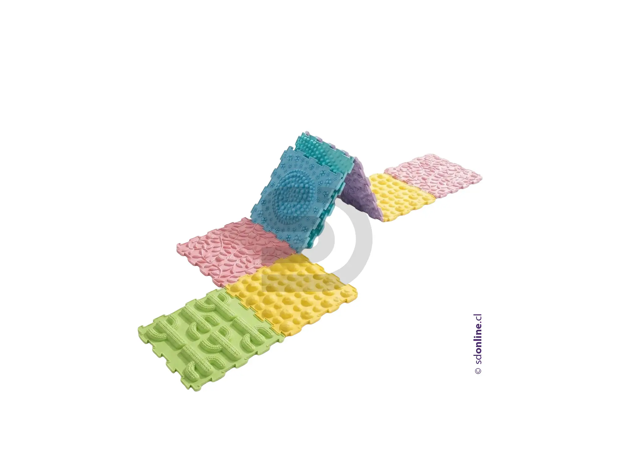 Tapete sensorial infantil texturizados 3