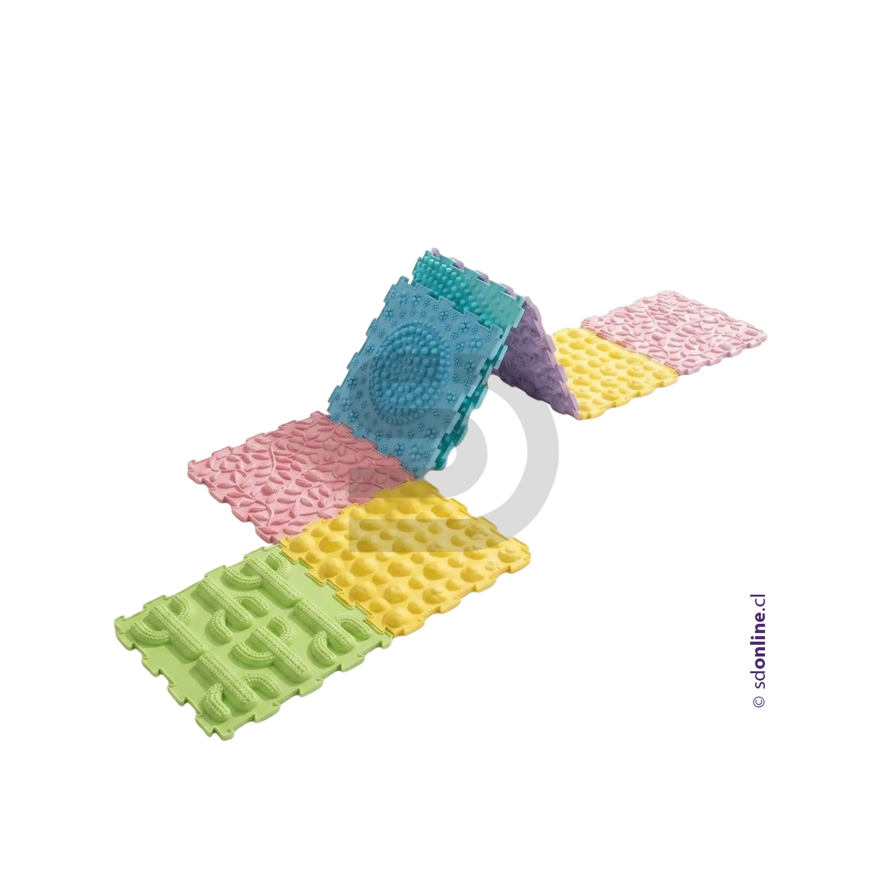 Tapete sensorial infantil texturizados 3