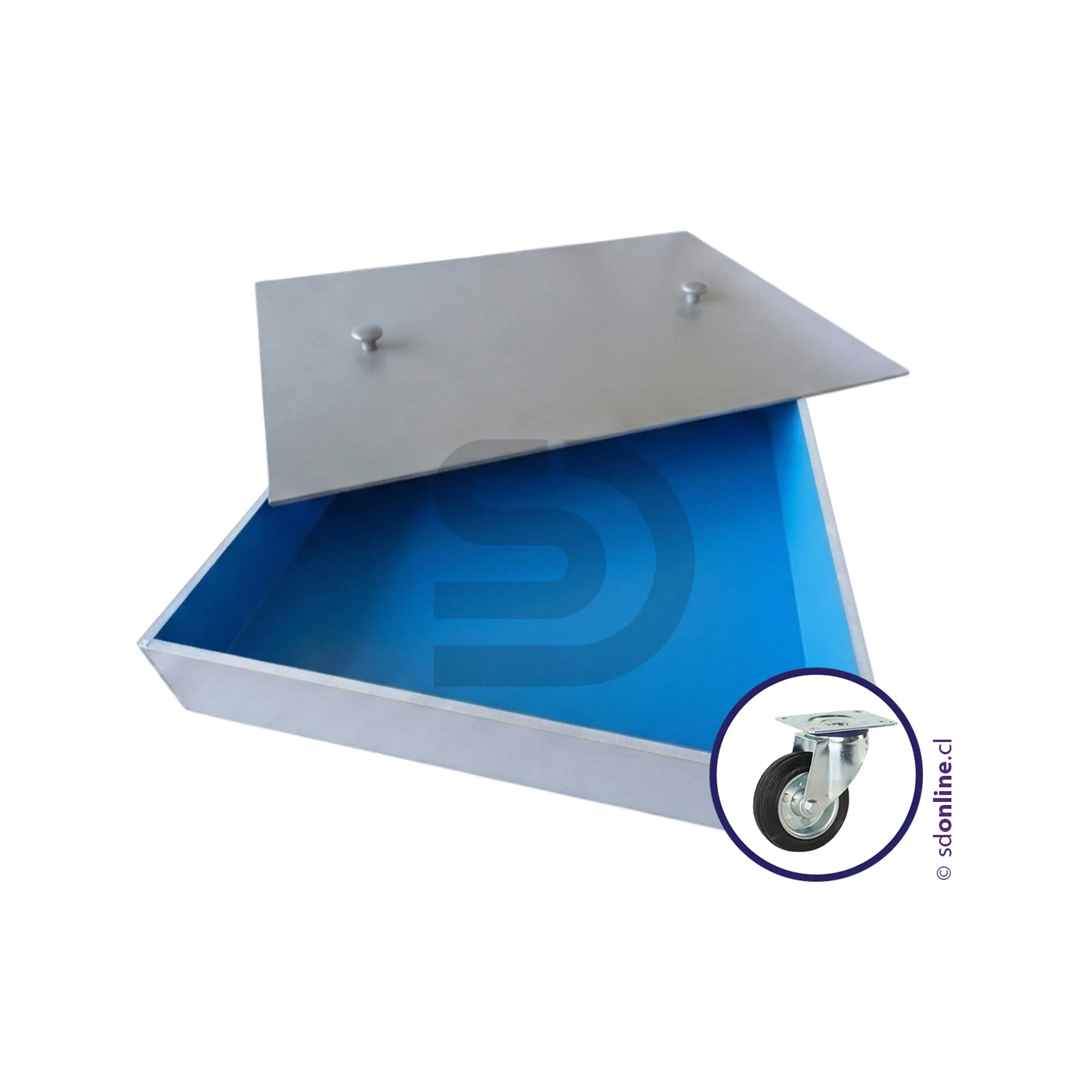 Caja de arena con ruedas 1