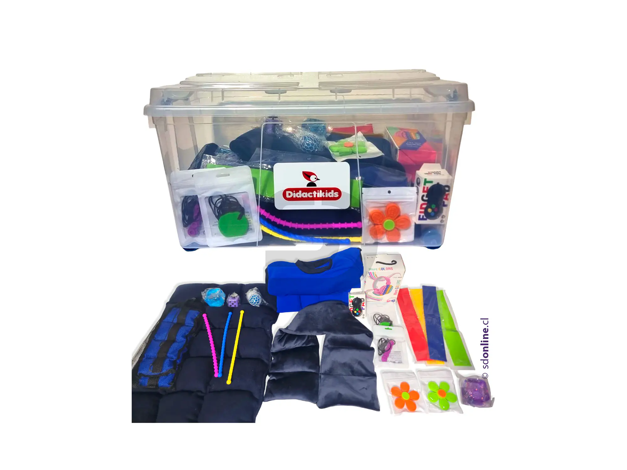 Kit Sensorial calma y autorregulación aula  1