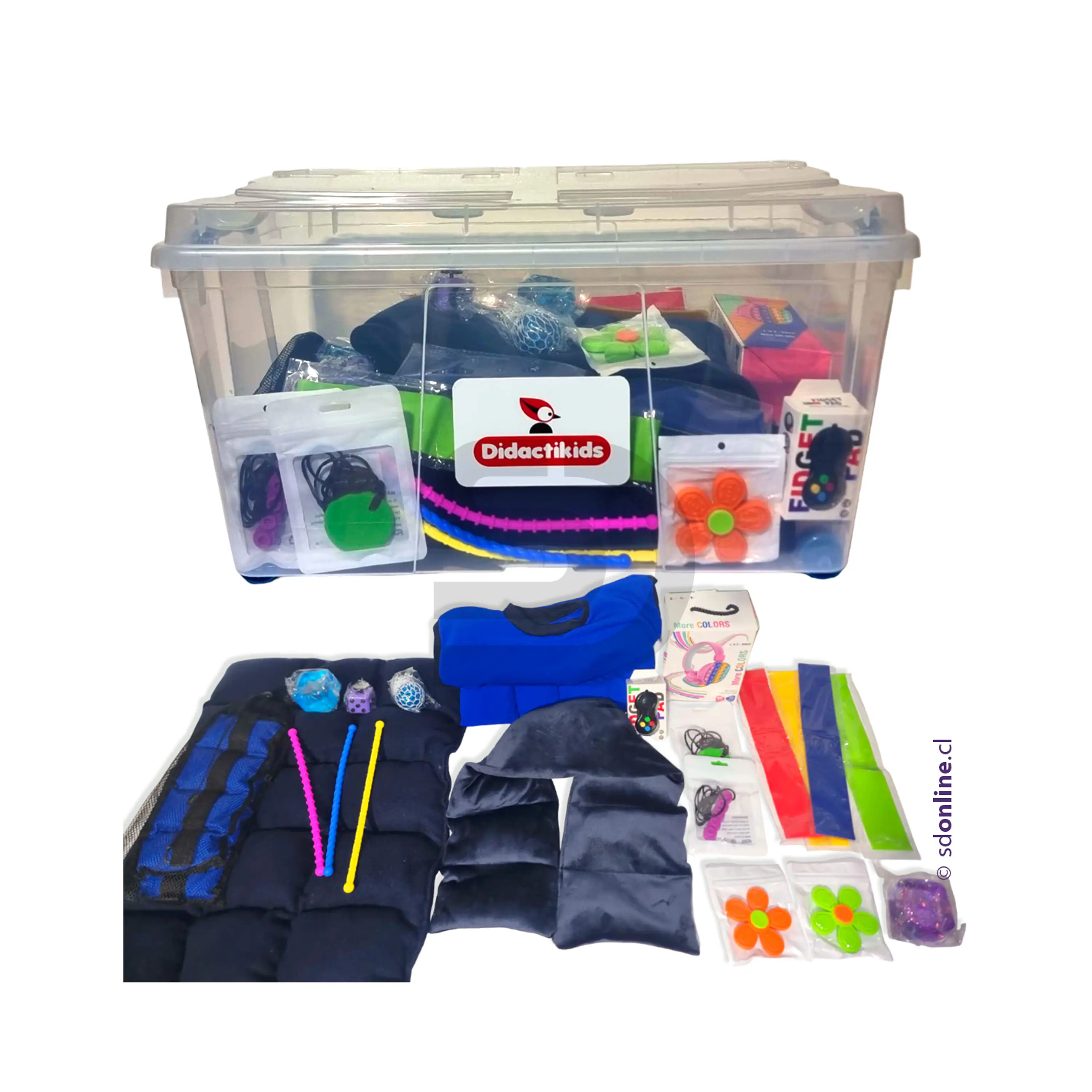 Kit Sensorial calma y autorregulación aula  1