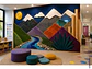 Panel mural texturas Cordillera de los Andes - Miniatura 2