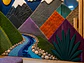 Panel mural texturas Cordillera de los Andes - Miniatura 1