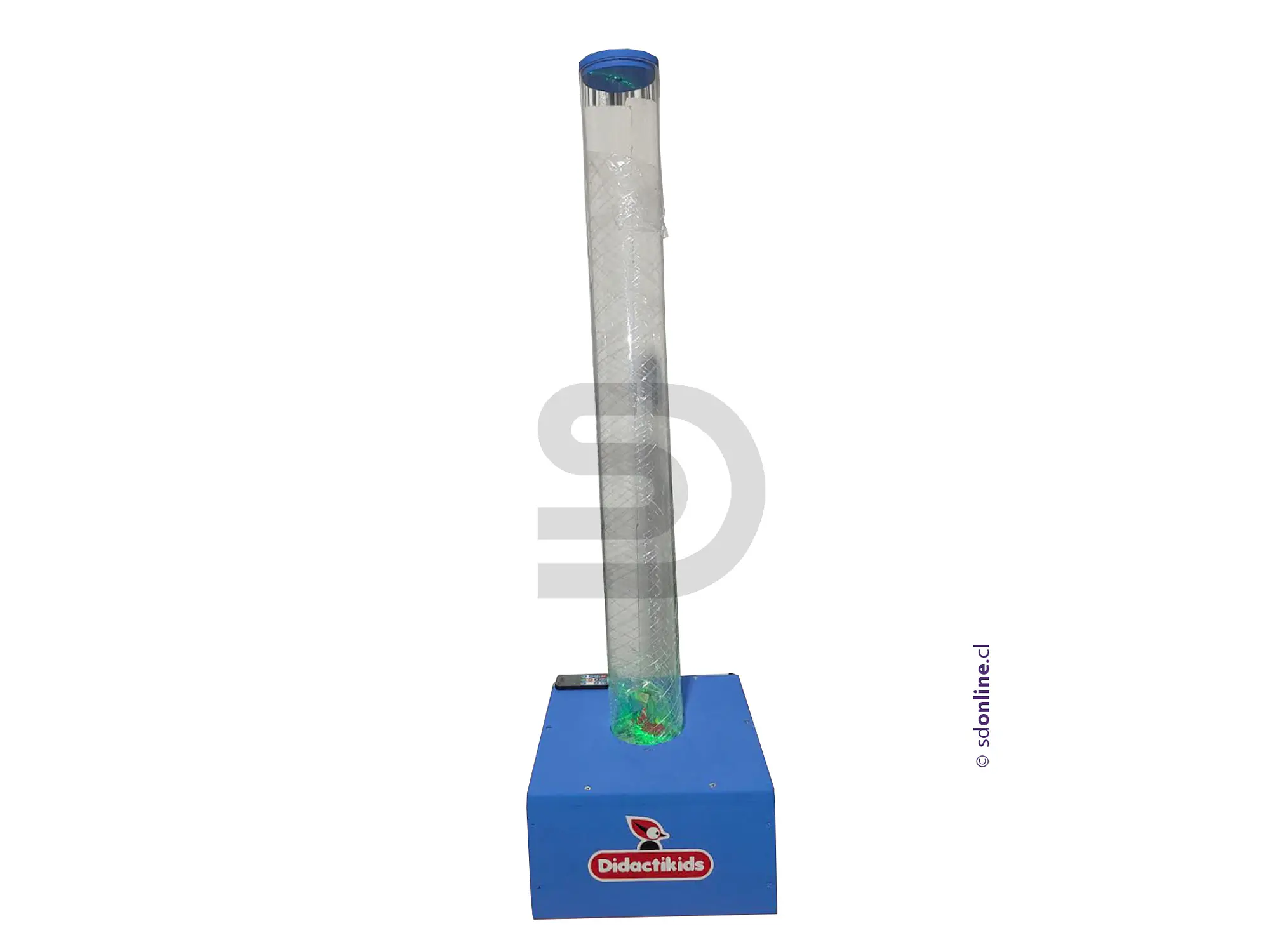 Tubo de burbujas pasivas 120x10x30cms 2