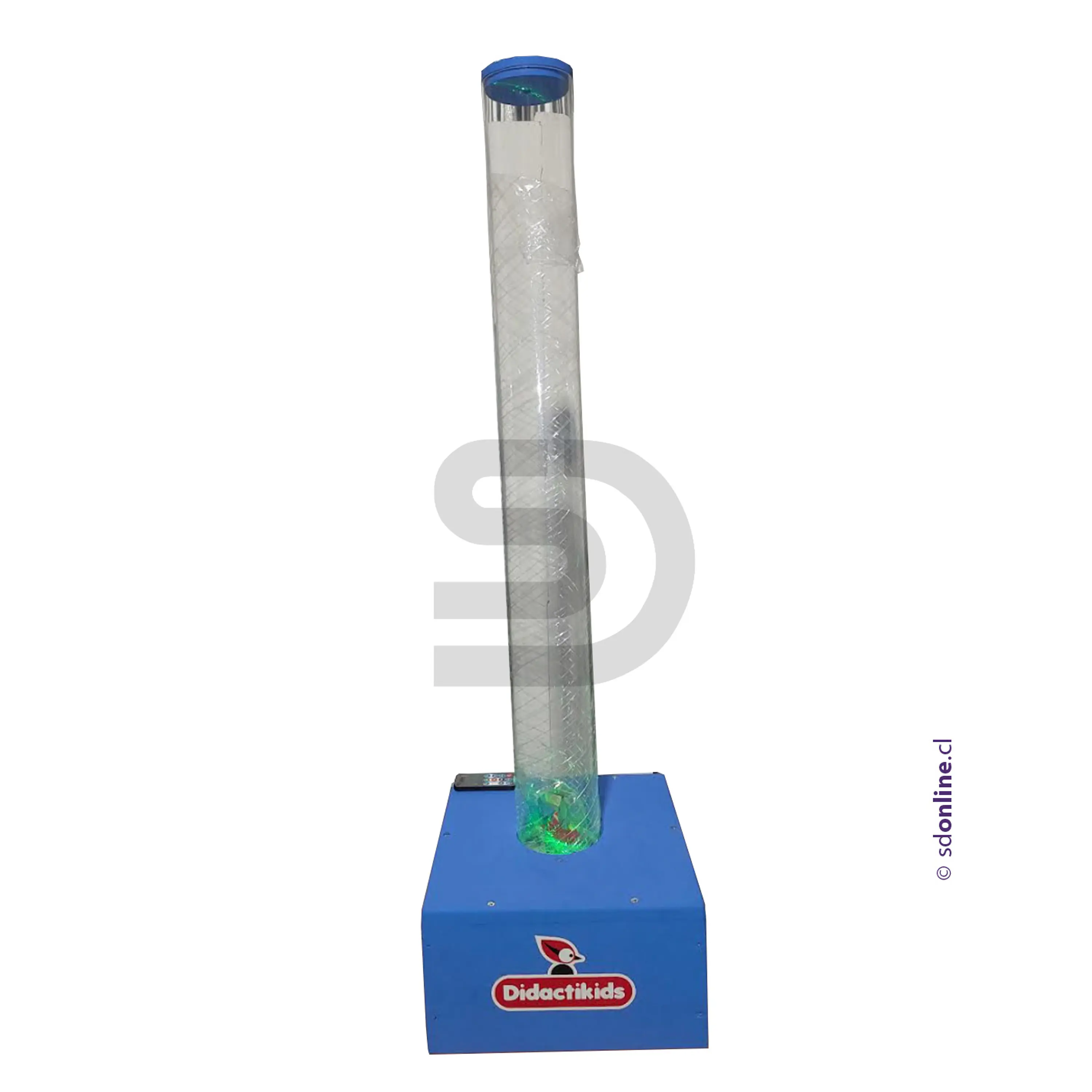 Tubo de burbujas pasivas 120x10x30cms 2