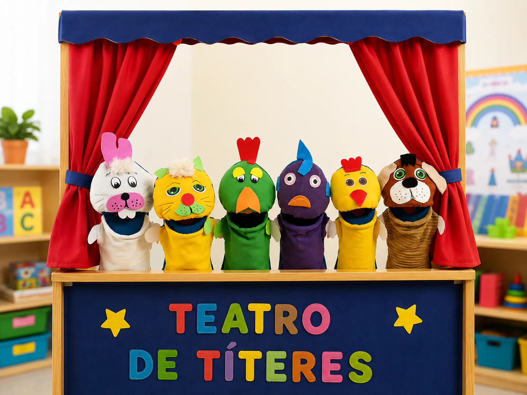 Títeres animales domésticos 2