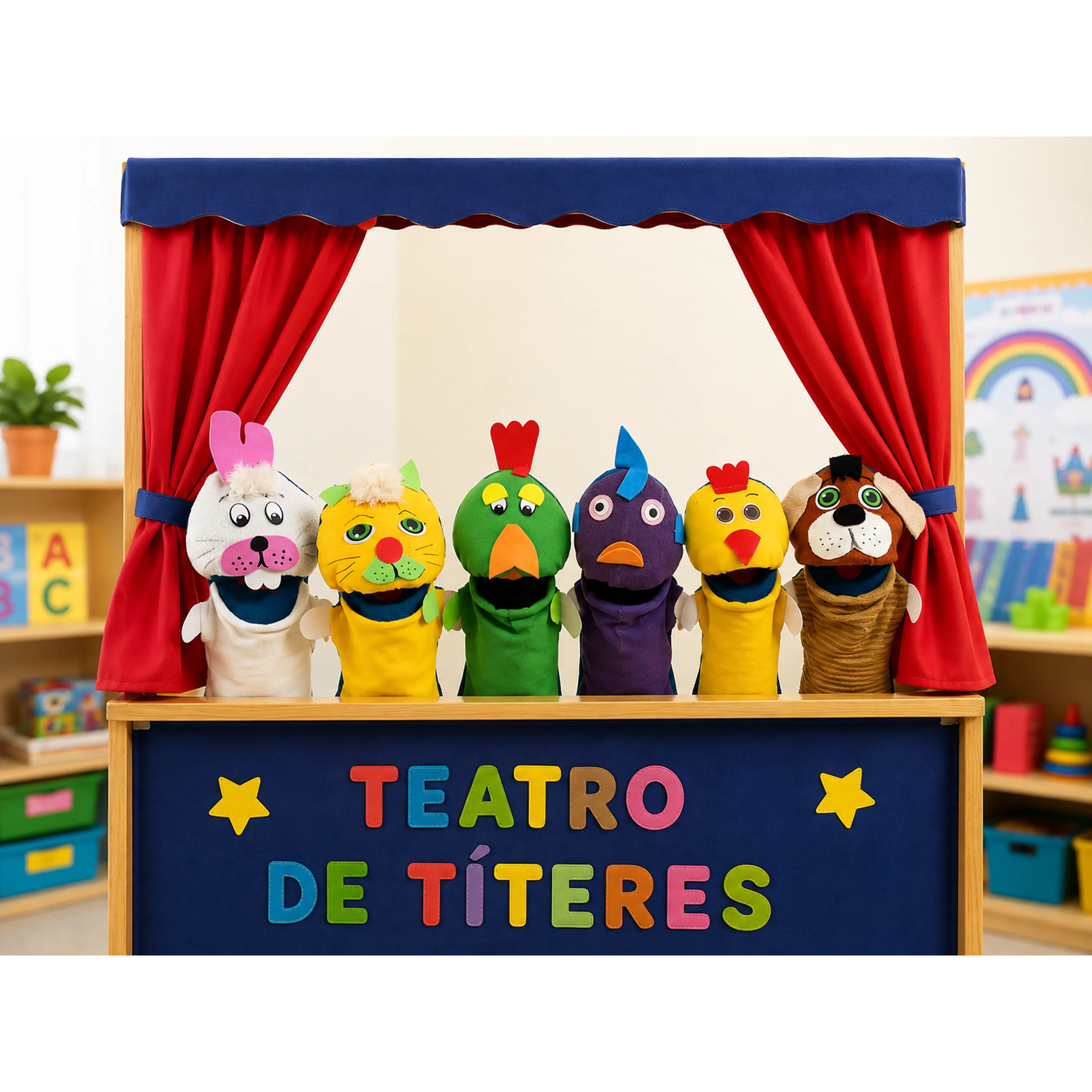 Títeres animales domésticos 2