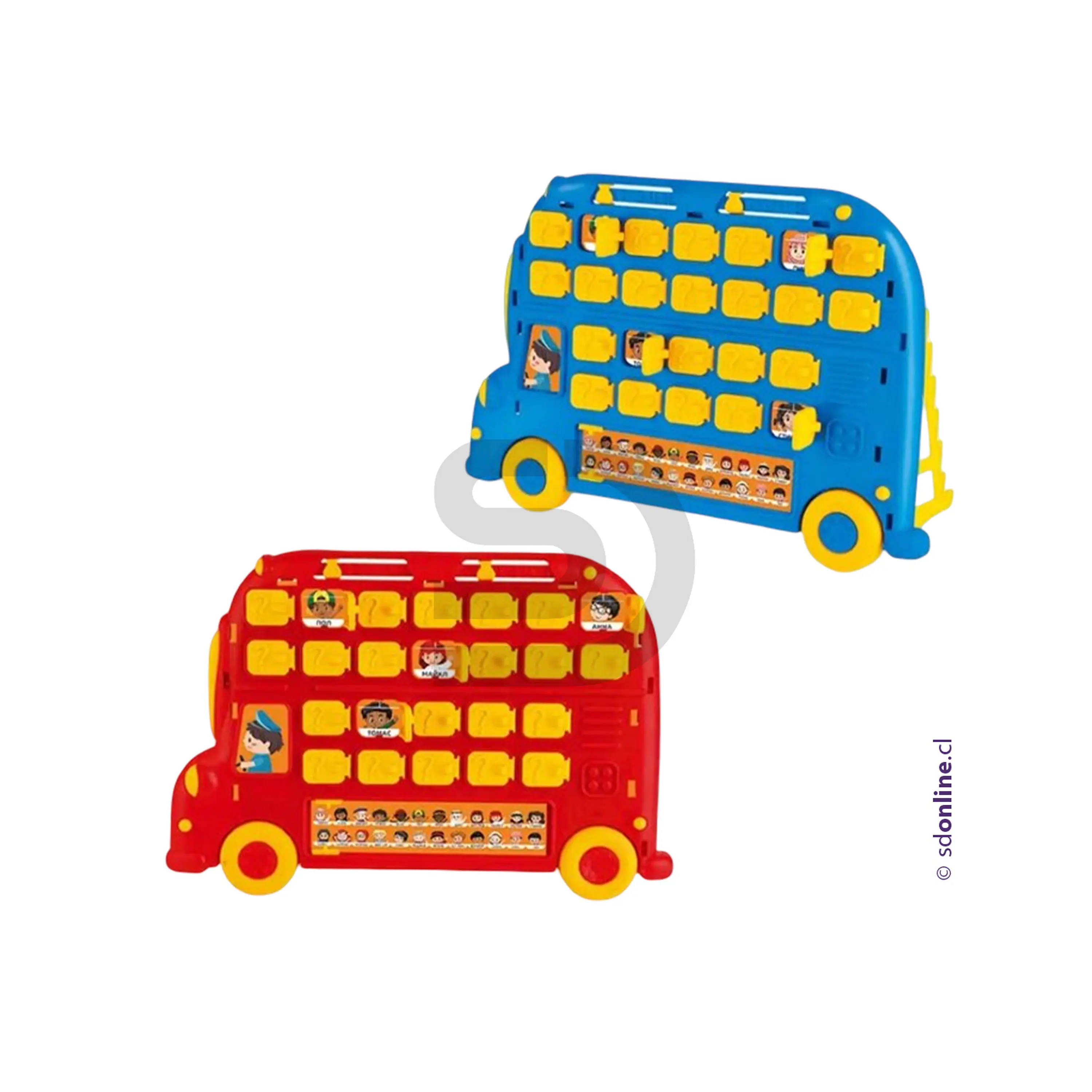 Adivinar quien soy en bus animales y personas 3