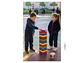 Jenga gigante madera color - Miniatura 1