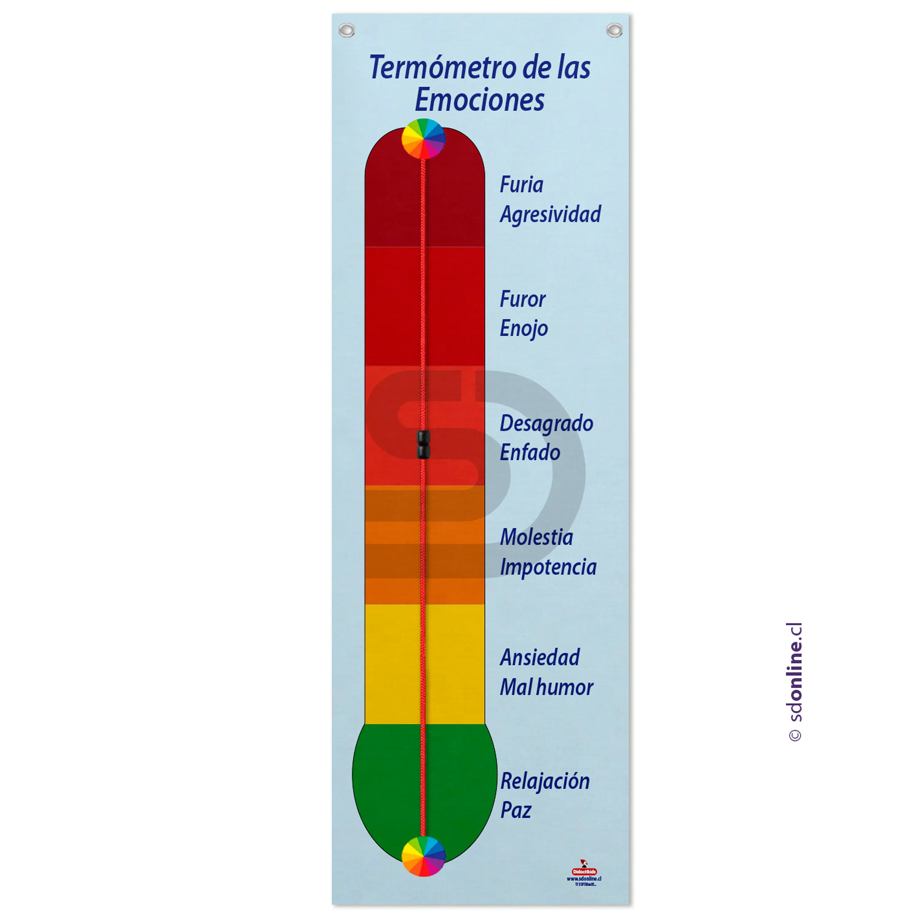 Termómetro de las emociones gigante 2