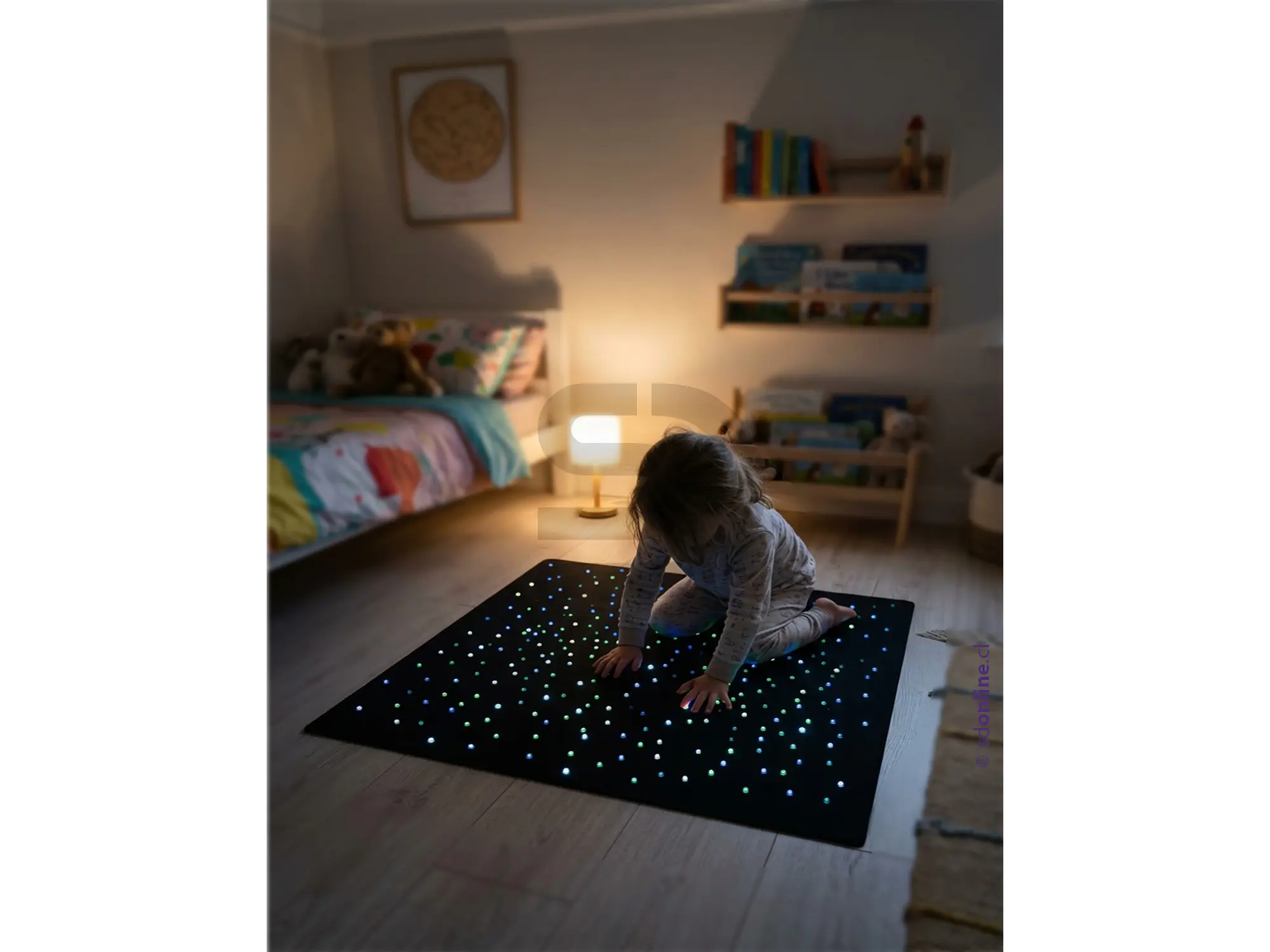 Alfombra sensorial c/ luz  2