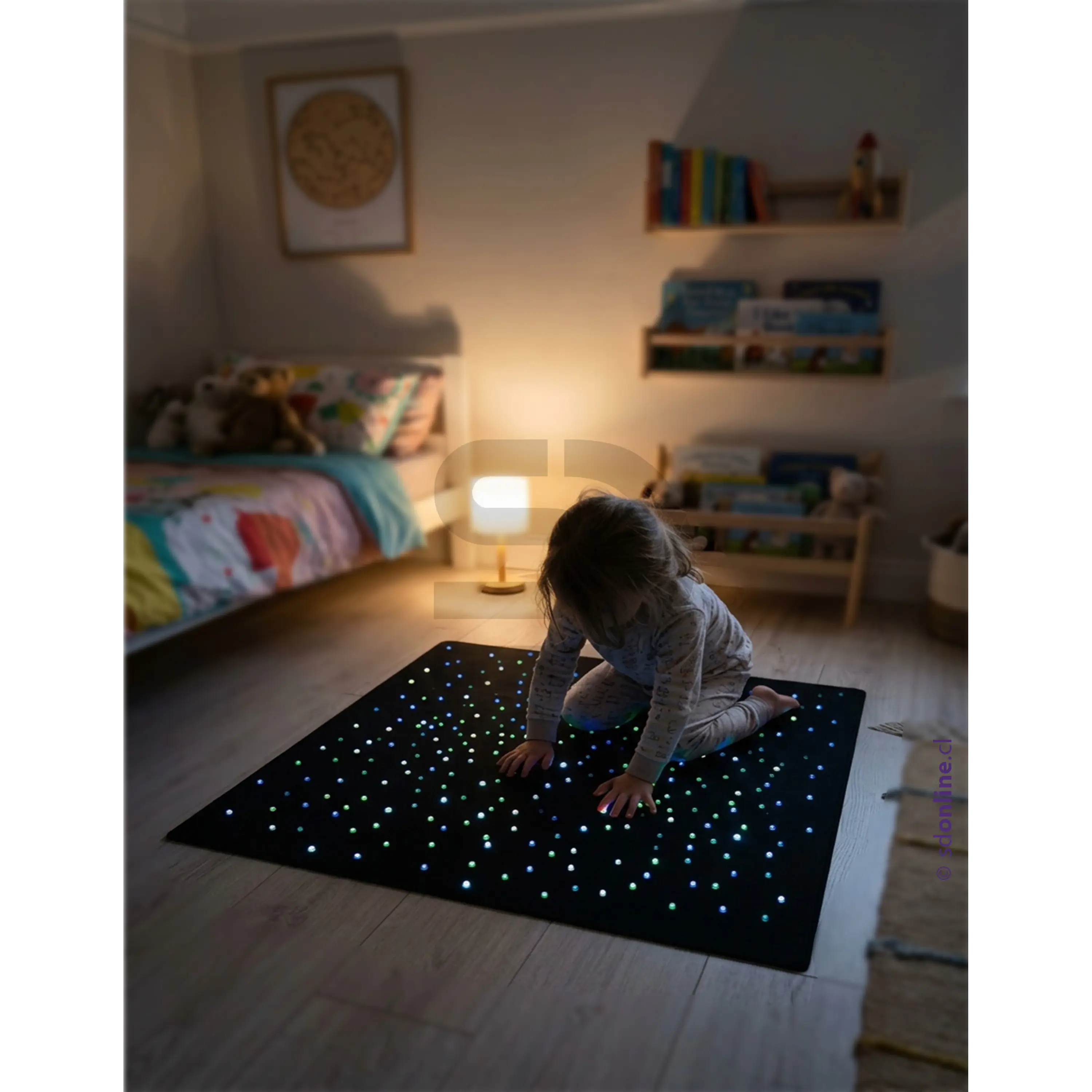 Alfombra sensorial c/ luz  2