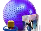Balón pilates erizo con bombín 75-85 cms - Miniatura 2
