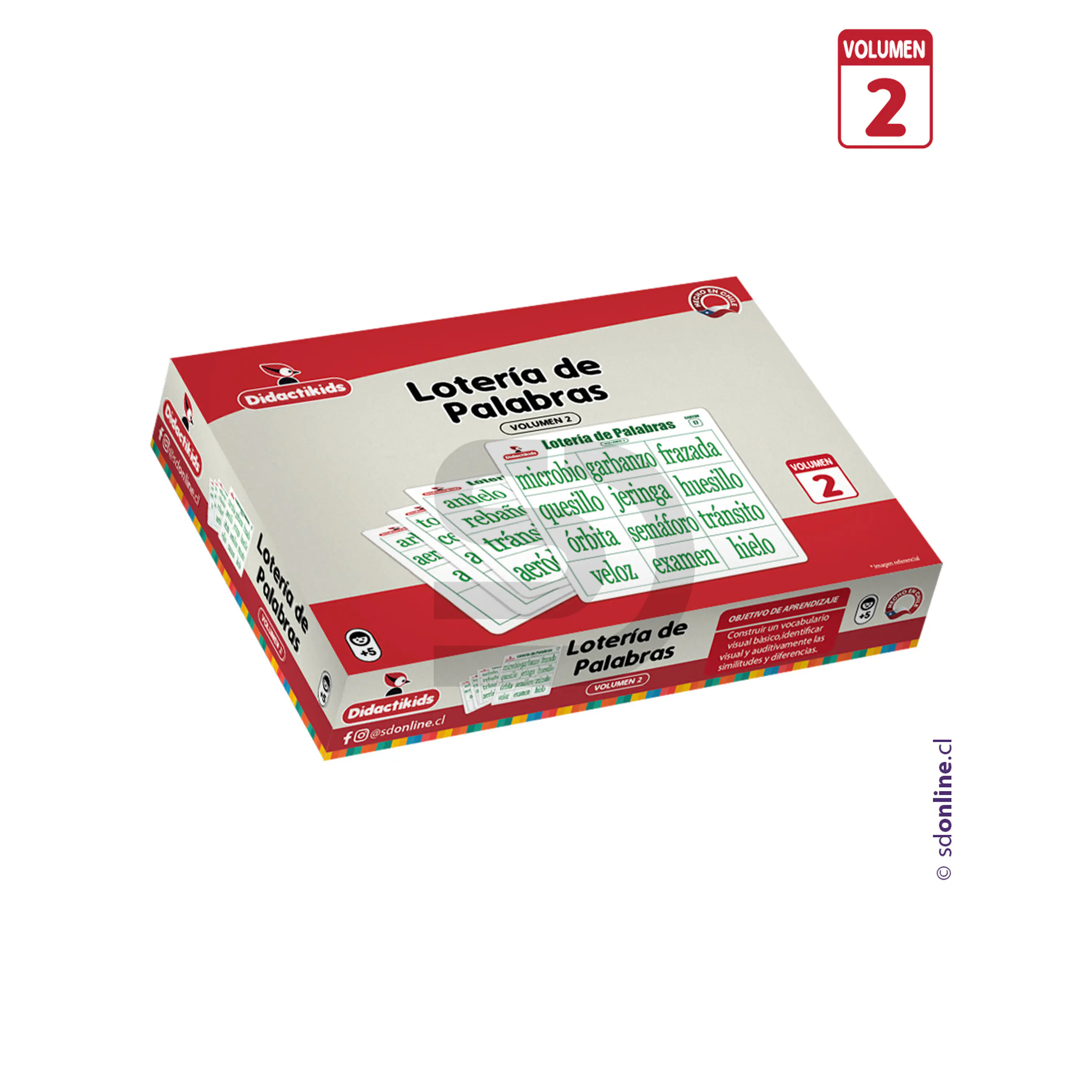 Lotería de palabras - Vol 2 1