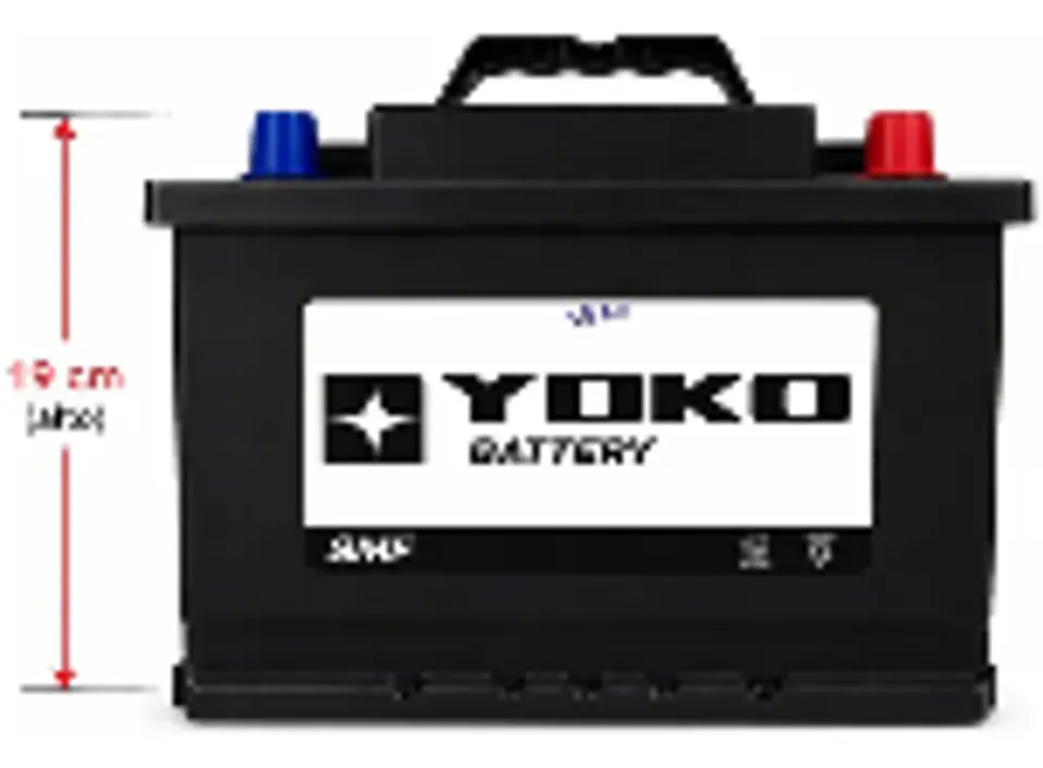 Bateria 55amp Cca 480 Postivo Derecho Yoko 3