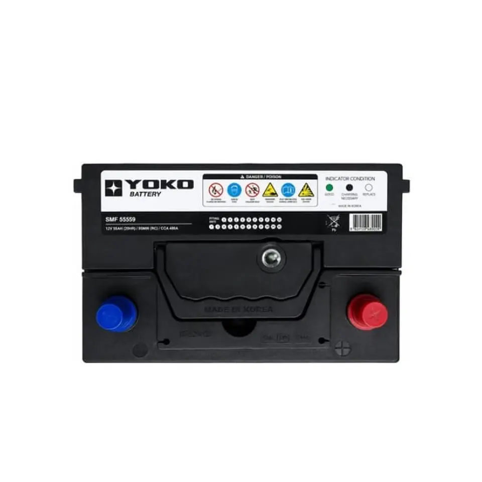 Bateria 55amp Cca 480 Positivo Derecho Yoko 2