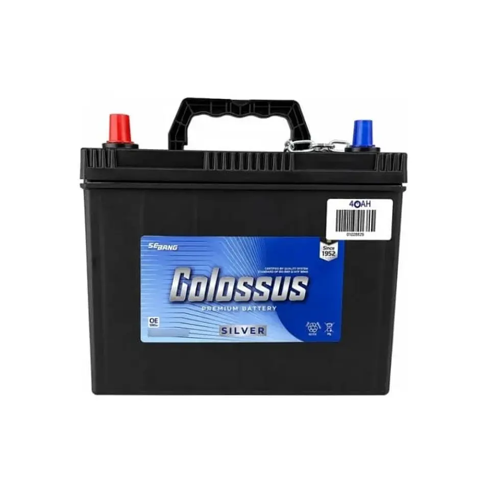 Bateria 40amp Cca 400 Positivo Izquierdo Colossus 1