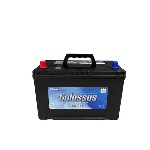 Bateria 90amp cca 650 positivo izquierdo colossus