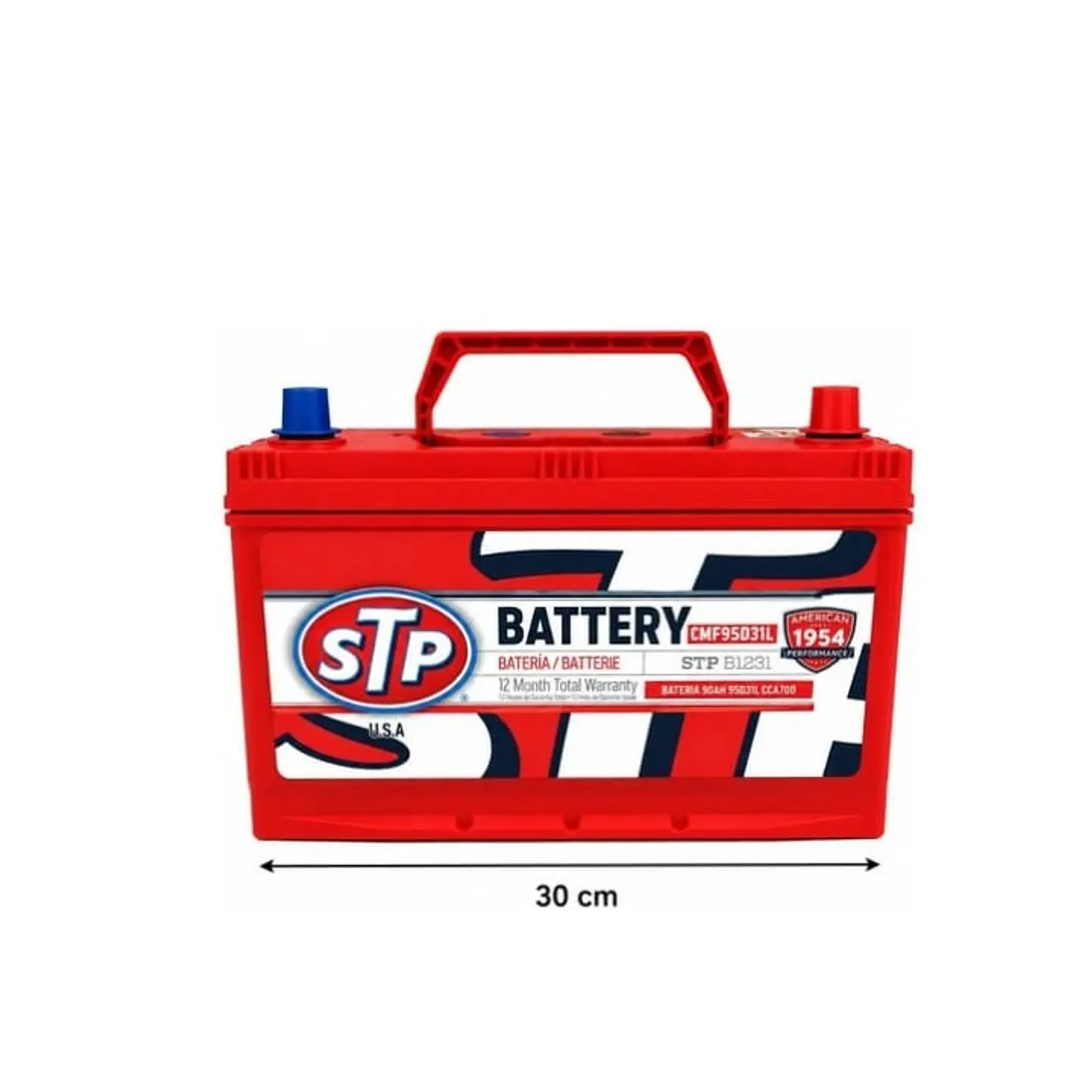 Bateria 90amp cca 700 positivo derecho stp 3