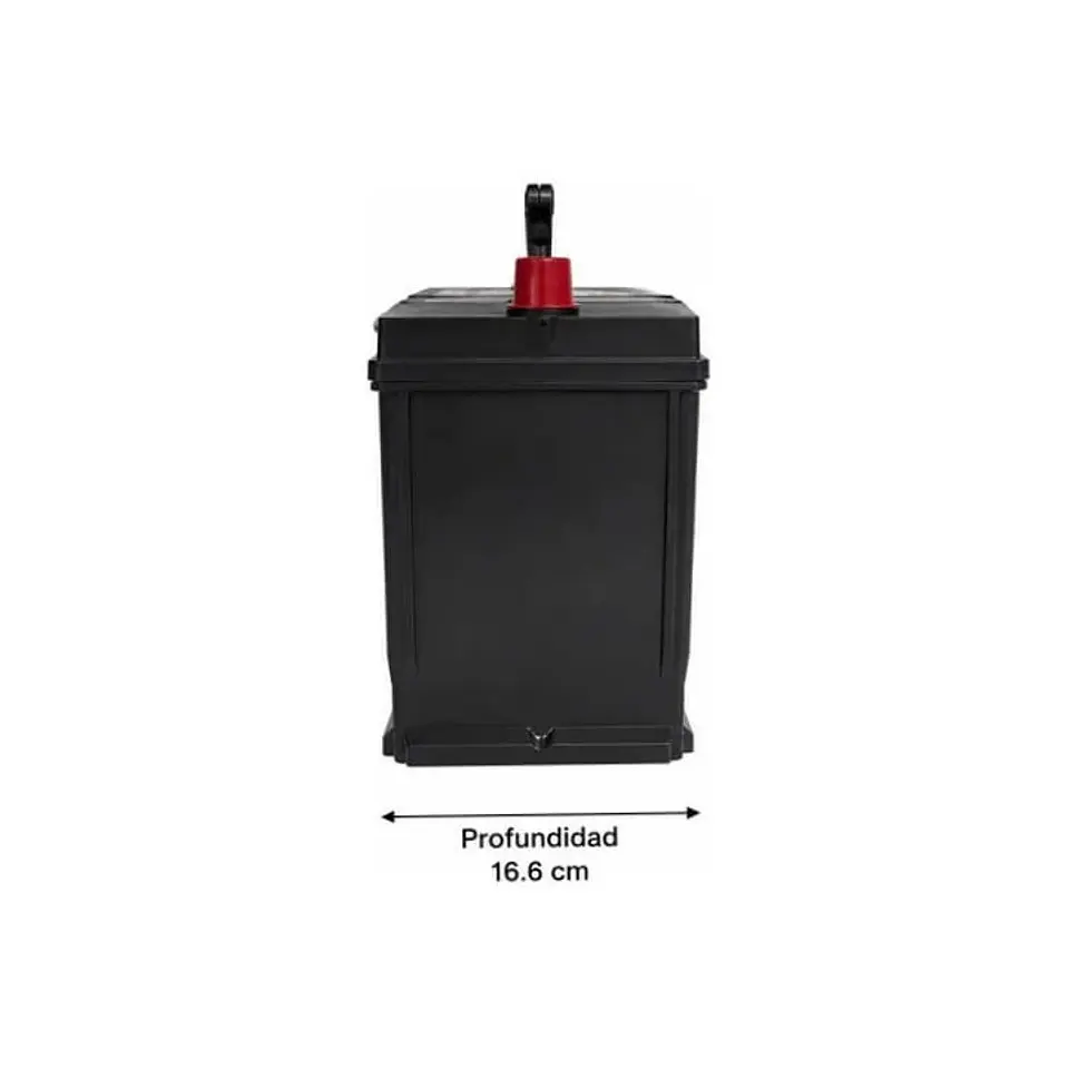 Bateria 90amp cca 750 positivo izquierdo solite 5