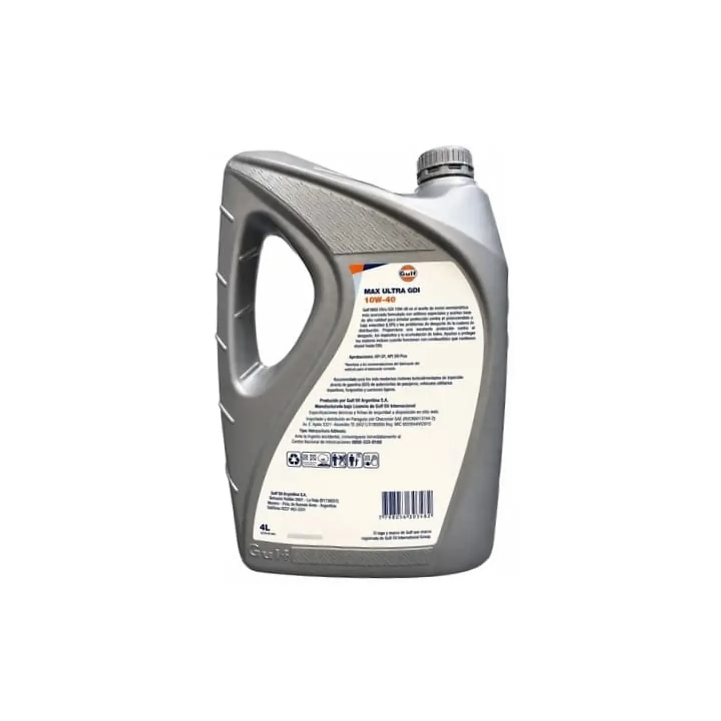 Aceite 10w40 gulf max ultra gdi sp bencina 4l semi-sintetico 2