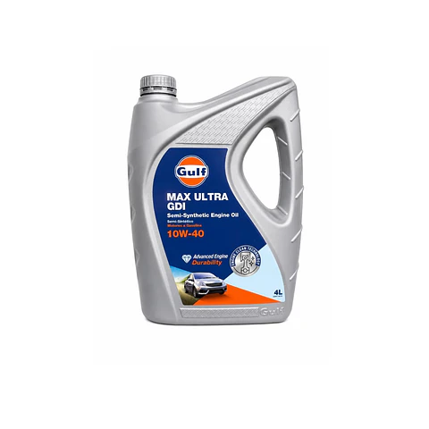 Aceite 10w40 gulf max ultra gdi sp bencina 4l semi-sintetico