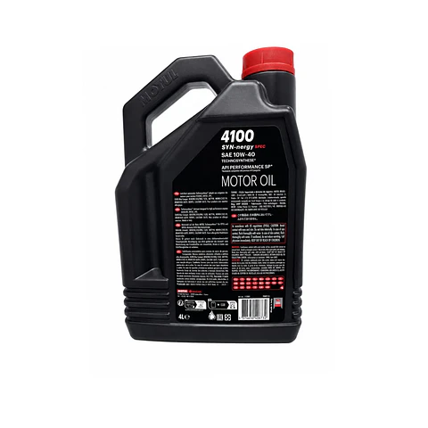 Aceite 10w40 simi-sintetico 4l motul