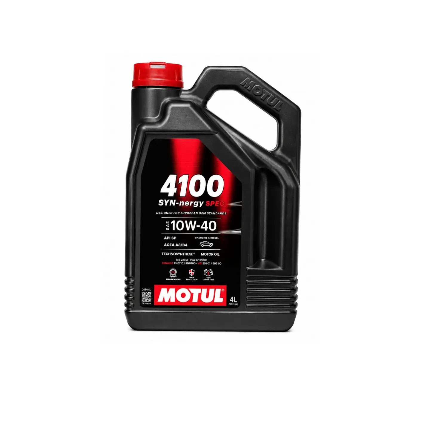 Aceite 10w40 simi-sintetico 4l motul 1