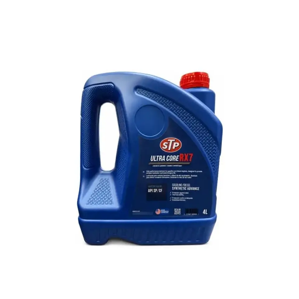 Aceite 10w40 stp ultra core rx7 semi-sintetico diesel/bencina 4l 2