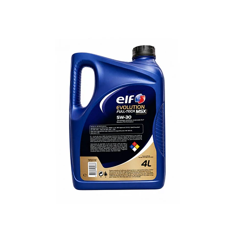 Aceite 5w30 dual msx sintetico diesel/bencina elf 4l
