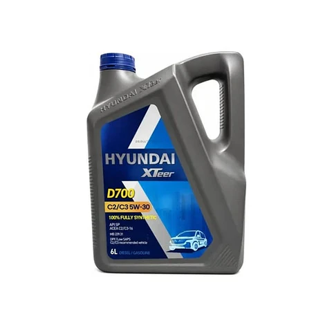 Aceite 5w30 hyundai diesel ultra sintetico dpf sn 6l