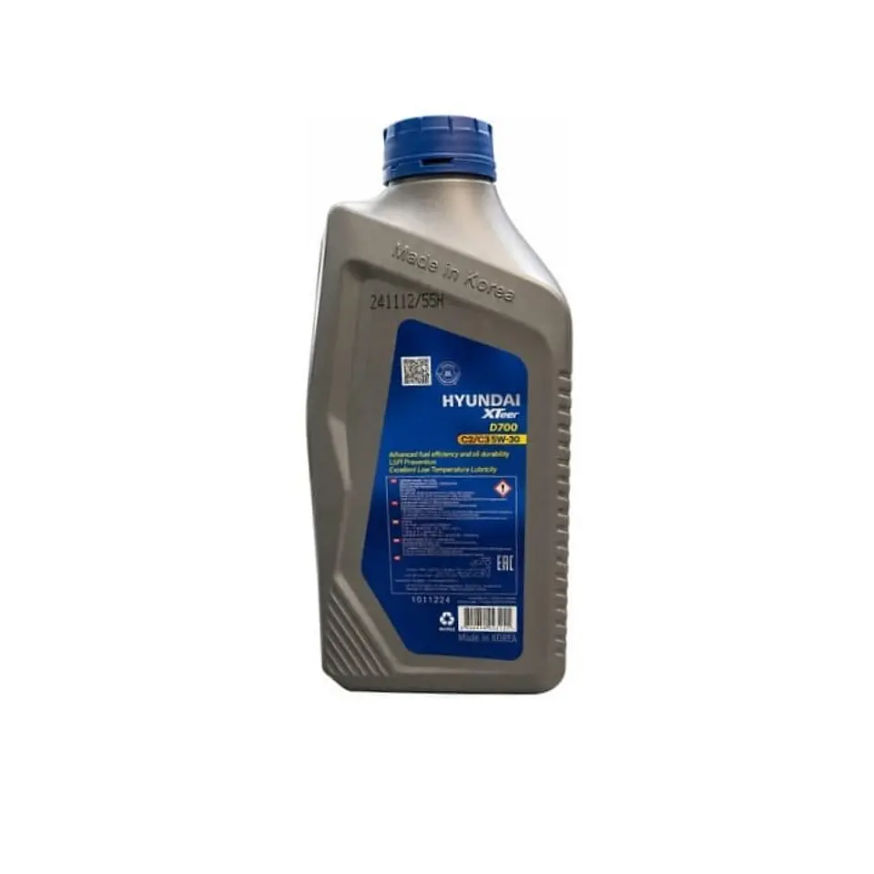 Aceite 5w30 hyundai xterr d700 sintetico 1l diesel/bencina 2