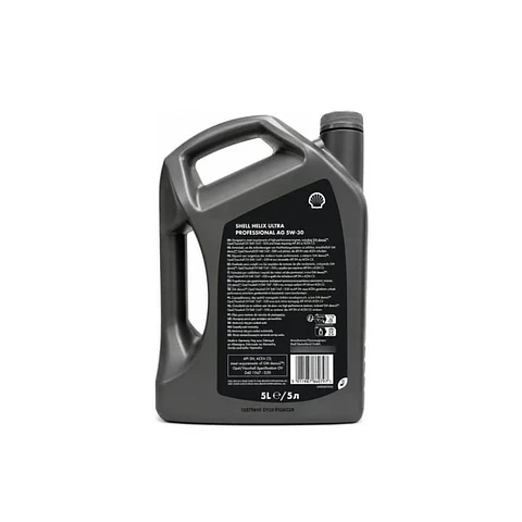 Aceite 5w30 shell helix ultra dpf sintetico 5l