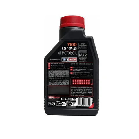 Aceite de moto 10w40 4t motul 7100 1l