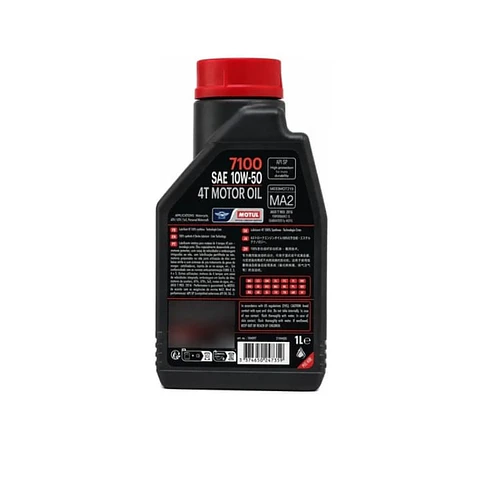 Aceite de moto 10w50 4t 7100 motul 1l
