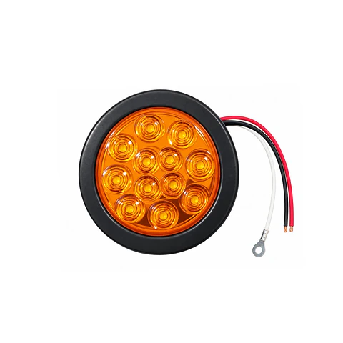 FAROL AMBAR 4" 12LED 12-24V
