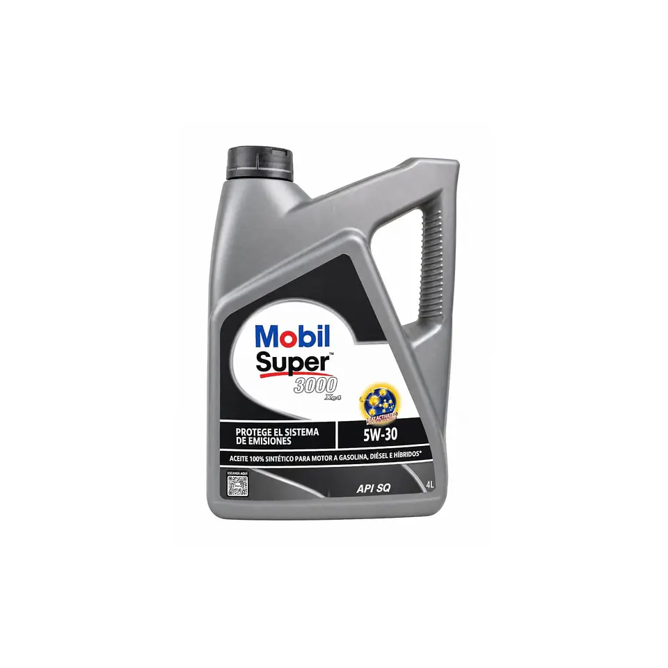 Aceite 5W30 MOBIL SUPER 3000  4 LT 1