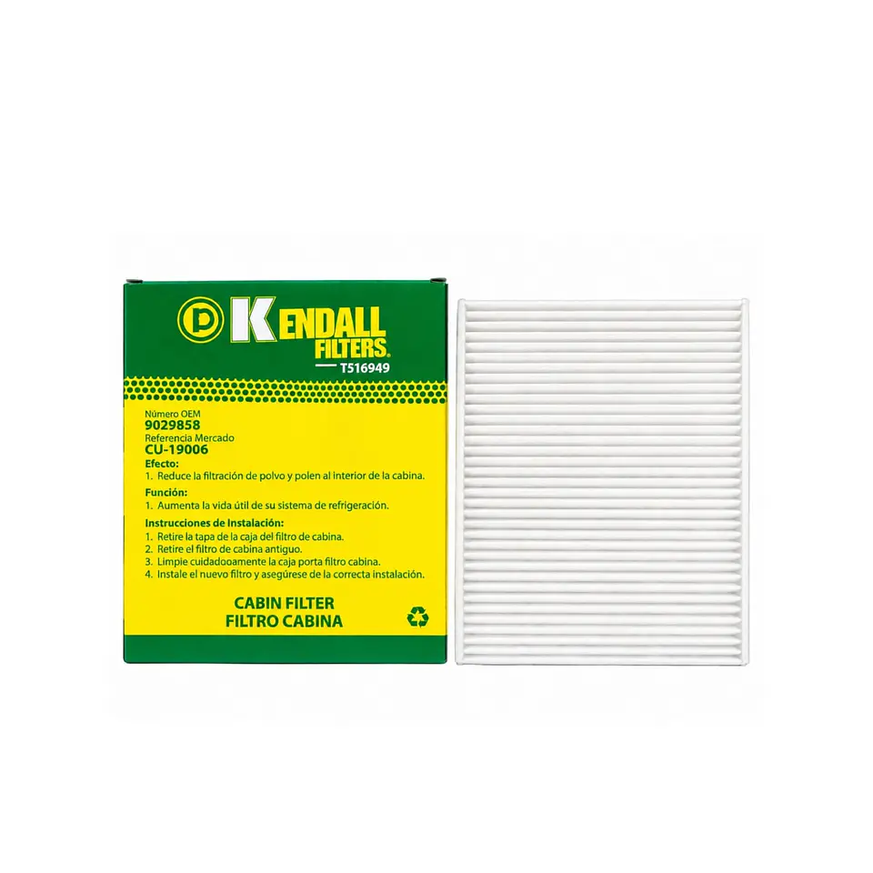 FILTRO DE CABINA CU19006 SAIL 1.4  1