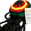 Gorro de malha com Dreadlocks, pelos Rasta Bob Marley, Rastafari