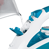 Steam Glide Professional Clothes Iron, 2600 W, Ceramic Sole, 210 g Steam Blast, Auto Clean Function, White and Blue