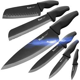 Kitchen knives set, professional chef kitchen knives, stainless steel kitchen knives set