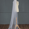 minimalistischer Brautschleier