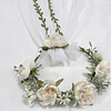 Véu de Noiva Decorado com Flores