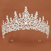 tiara de noiva com coroa de brilhantes