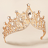 Tiara de decoração de coroa de strass