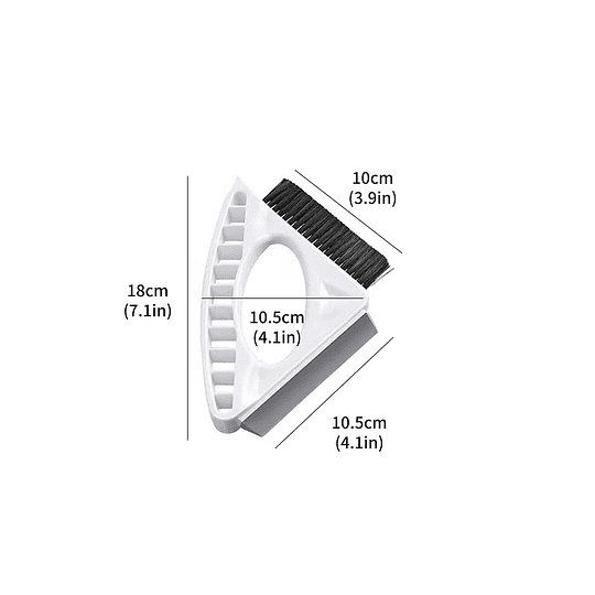 1 pc escova de limpeza multifuncional