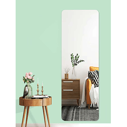 1peça Adesivo de parede de espelho DIY