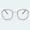Óculos de metal anti-luz azul masculino