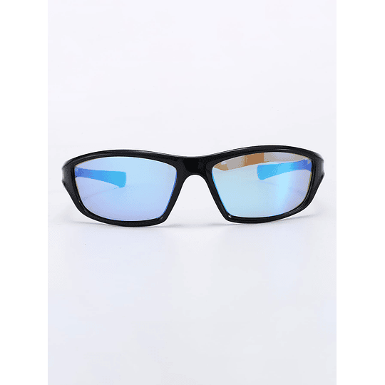 Óculos de moda masculinos com lentes coloridas